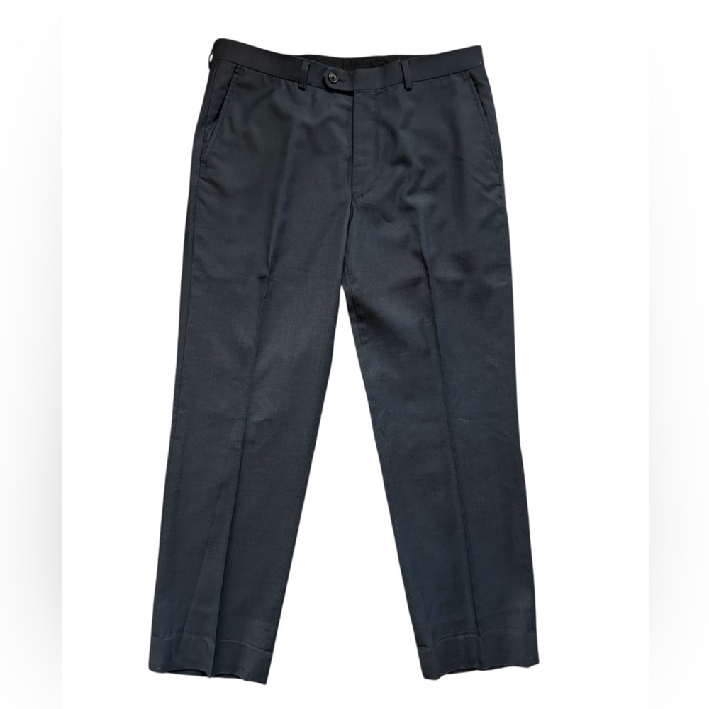 Jos. A. Bank Navy Wool Dress Pants 35x41 Regular Slacks